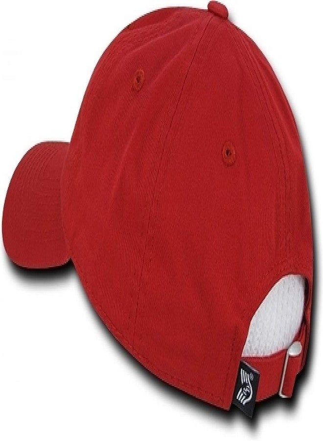 Rapid Dominance Relaxed Graphic Cap, USA Flag, Red - Image 3